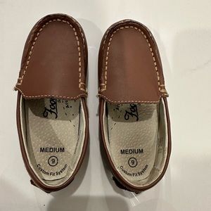 Footmates Brooklyn cognac loafer - toddler